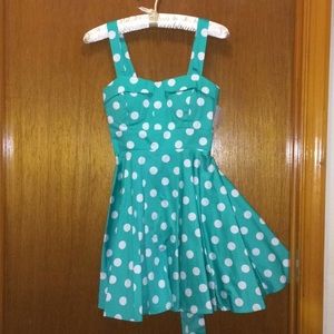 2 for $12 ModCloth  Cupcake Dress Aqua sz xs/s
